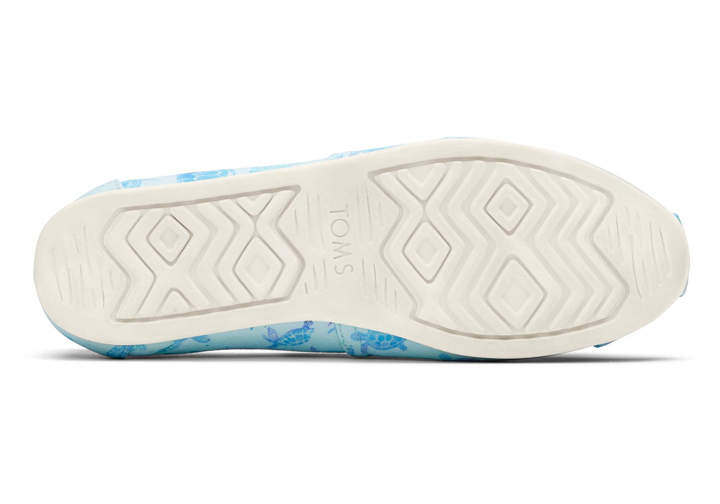 Toms Espadryle Damskie Niebieskie/Białe - Alpargata Sea Turtles - 96AMOIKLG